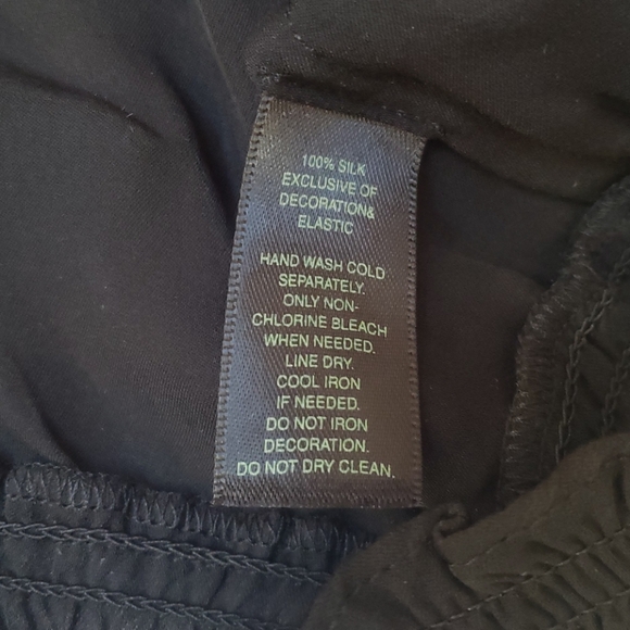 White House Black Market Silk Peasant blouse - Picture 7 of 11